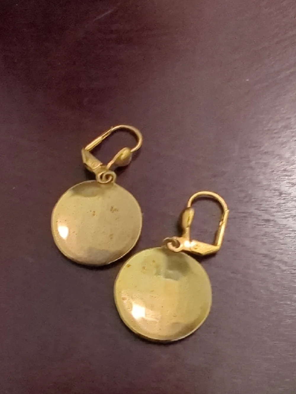 Gold Celtic Knot Drop Earrings - Women Jewelry - Picture 2 of 2